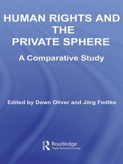 Front cover_Human Rights and the Private Sphere vol 1