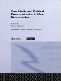 Couverture_Mass Media and Political Communication in New Democracies