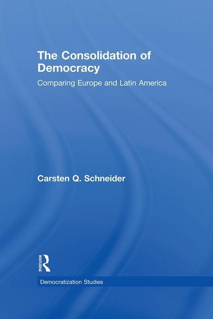 Couverture_Consolidation of Democracy