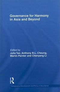 Front cover_Governance for Harmony in Asia and Beyond