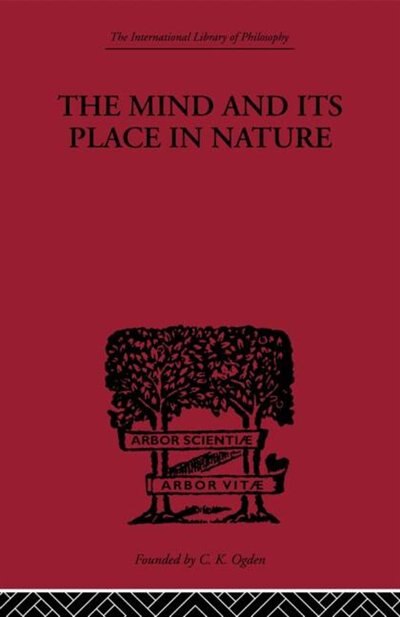 Front cover_The Mind and its Place in Nature