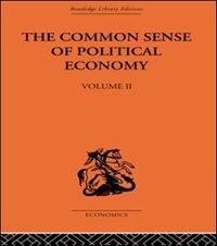 Couverture_The Commonsense of Political Economy