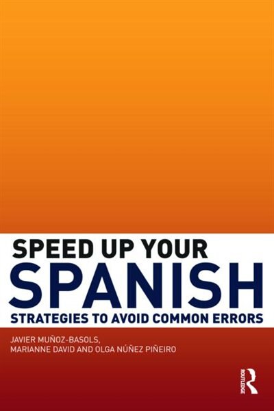 Front cover_Speed up your Spanish