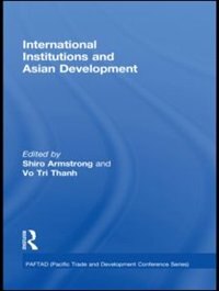 Couverture_International Institutions And Economic Development In Asia