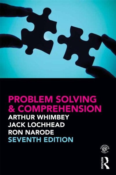 Couverture_Problem Solving and Comprehension