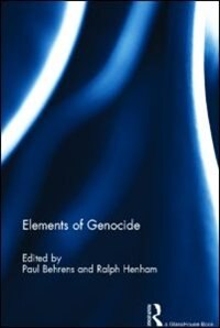 Front cover_Elements of Genocide