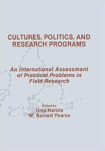 Couverture_Cultures, Politics, And Research Programs