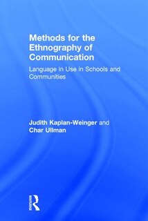 Front cover_Methods For The Ethnography Of Communication