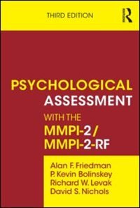 Front cover_Psychological Assessment With The Mmpi-2 / Mmpi-2-rf