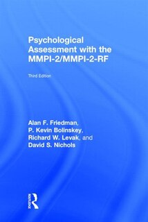 Front cover_Psychological Assessment With The Mmpi-2 / Mmpi-2-rf