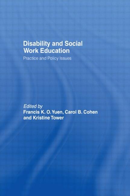 Couverture_Disability and Social Work Education