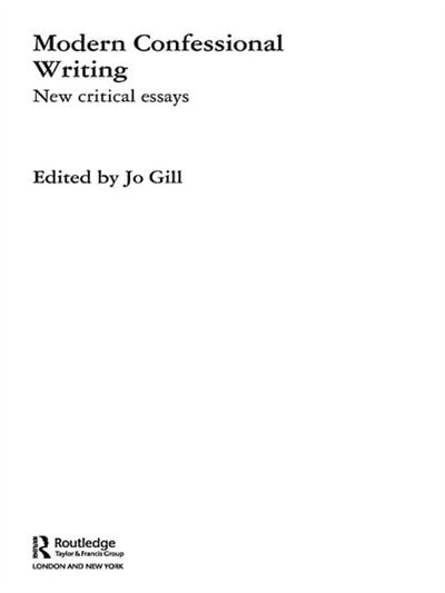 Front cover_Modern Confessional Writing