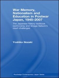 Front cover_War Memory, Nationalism and Education in Postwar Japan