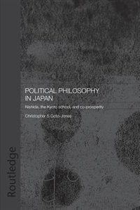 Front cover_Political Philosophy In Japan