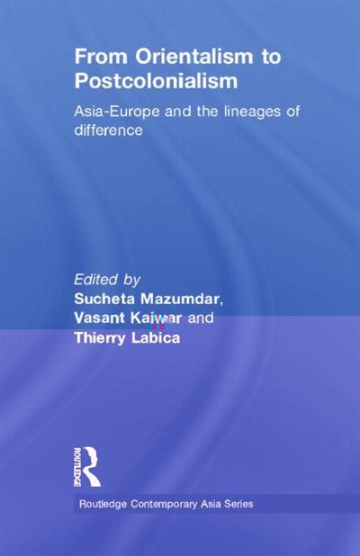 Front cover_From Orientalism to Postcolonialism