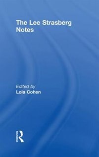 Front cover_The Lee Strasberg Notes