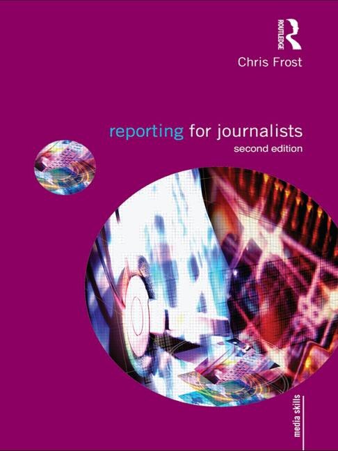 Front cover_Reporting for Journalists