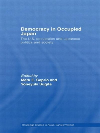 Front cover_Democracy in Occupied Japan