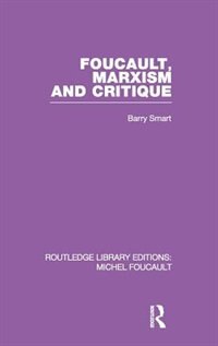 Front cover_Foucault, Marxism and Critique