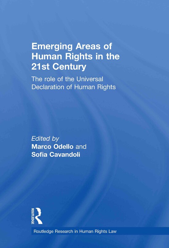 Couverture_Emerging Areas of Human Rights in the 21st Century