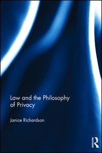 Front cover_Law and the Philosophy of Privacy