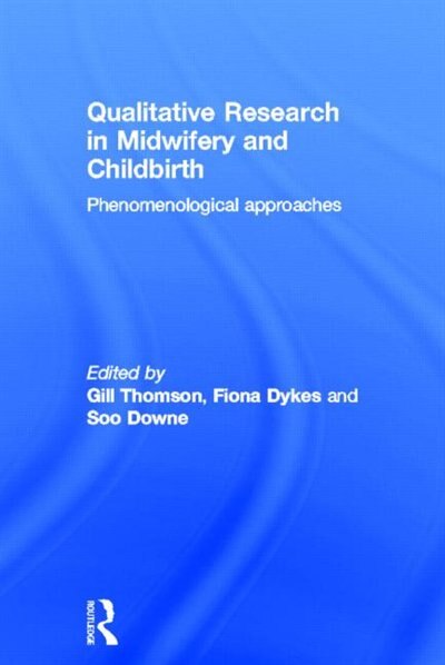 Couverture_Qualitative Research In Midwifery And Childbirth