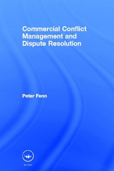 Front cover_Commercial Conflict Management and Dispute Resolution