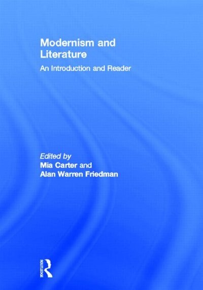 Front cover_Modernism And Literature