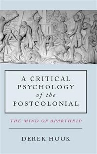 Couverture_A Critical Psychology of the Postcolonial