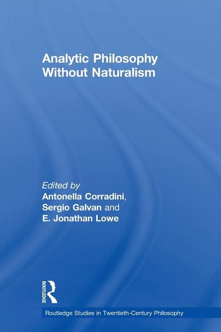 Couverture_Analytic Philosophy Without Naturalism