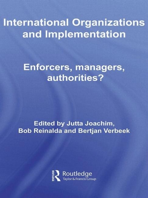 Front cover_International Organizations And Implementation