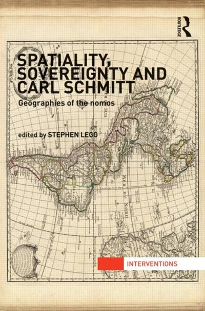Front cover_Spatiality, Sovereignty and Carl Schmitt