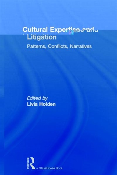 Front cover_Cultural Expertise and Litigation
