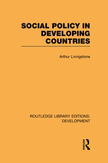 Front cover_Social Policy in Developing Countries