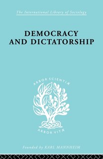Couverture_Democracy and Dictatorship
