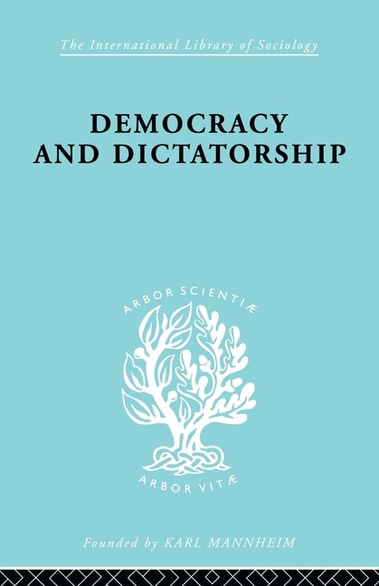 Couverture_Democracy and Dictatorship