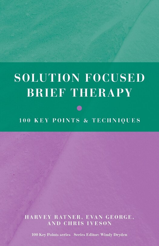 Couverture_Solution Focused Brief Therapy