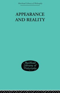 Front cover_Appearance And Reality