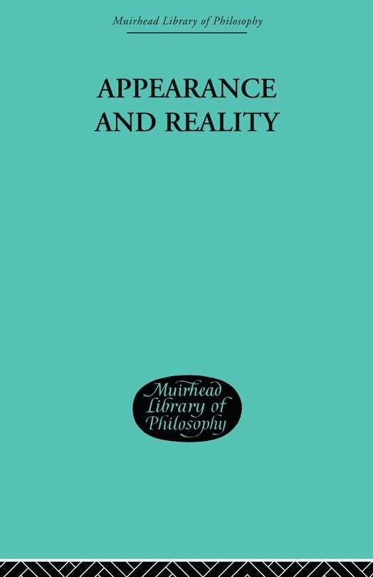 Front cover_Appearance And Reality