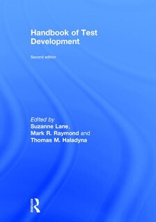 Couverture_Handbook Of Test Development