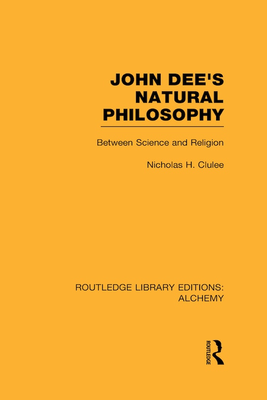 Couverture_John Dee's Natural Philosophy