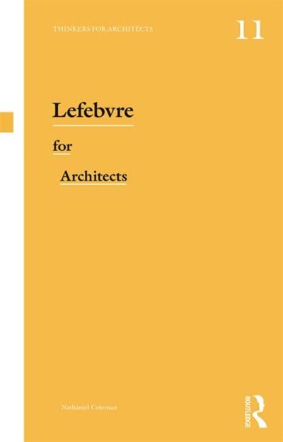 Couverture_Lefebvre For Architects