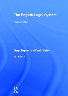 Couverture_The English Legal System