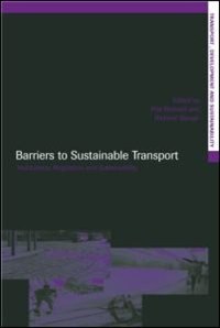 Front cover_Barriers To Sustainable Transport