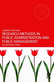 Front cover_Research Methods In Public Administration And Public Management