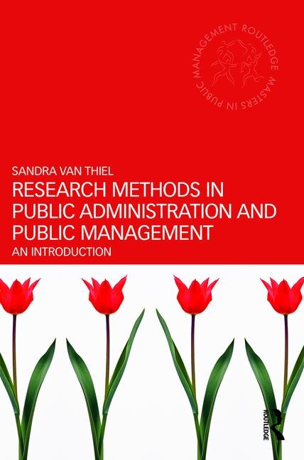 Front cover_Research Methods In Public Administration And Public Management