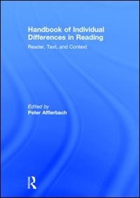 Front cover_Handbook Of Individual Differences In Reading