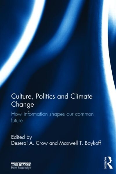 Couverture_Culture, Politics And Climate Change