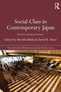 Front cover_Social Class In Contemporary Japan