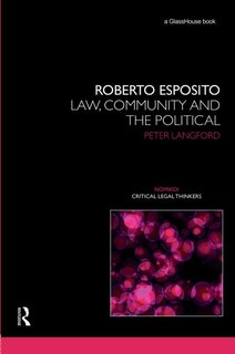 Front cover_Roberto Esposito